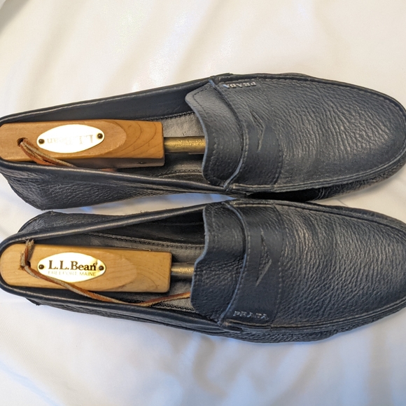Prada Saffiano Leather Loafer Black Shoes - Men\'s sizes 7.5 UK /8.5 US main image 8